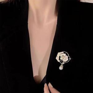 플라워 큐빅 진주 정장 한복 브로치 5종 LM-0730