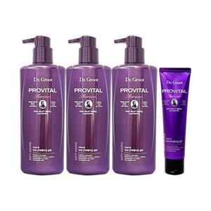 [닥터그루트]닥터그루트 프로바이탈 탈모 샴푸 500ml 3개+100ml