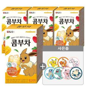 갤러리아_담터 포켓몬 콤부차 망고리치 10Tx4개+포켓몬코스터증정