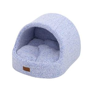 강아지 동글이 하우스 블루 대형 1P 고양이 숨숨집 (WF8C660)