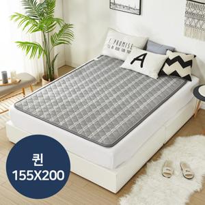 [★국내생산★ 12시 주문 건까지 당일 출고!!] 한일좋은자리 2인용 퀸 그레이-전자파안심 카본 탄소매트 전기요매트 전기장판