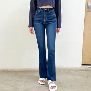 스판짱!하이웨스트 롱 부츠컷 청바지(2color)