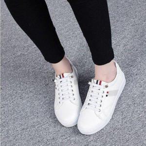 [제이시]제이시 발편한 흰색운동화 3cm 여성원피스운동화 K117