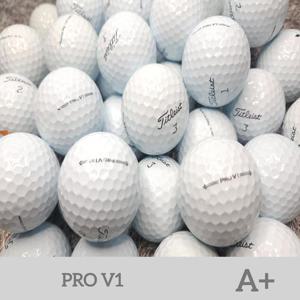 골프공 타이틀리스트 PRO V1 3피스 화이트 로스트볼 10구 (투명케이스 포장) A+.