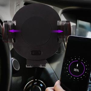 자동차용품 C11 무선 충전 자동 슬라이드 차량용 거치대 휴대폰용품
