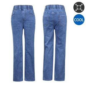 [노블진]BP여성밴딩스판바지 여자청바지 밴딩 여름 스판 여성 청바지