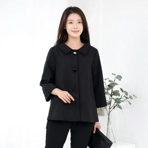 엄마옷 스텐다드 카라 망토자켓 613BNM249 중년여성/50대/60대/마담/빅사이즈/할머니옷