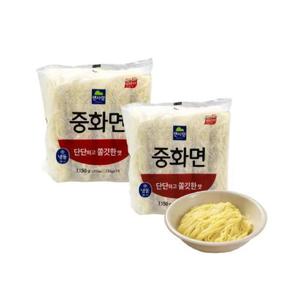 [진이네바구니]면사랑 냉동 중화면 1.15Kg X 2개 (230gx5개) 전문점용 아이들식사 (44545809)