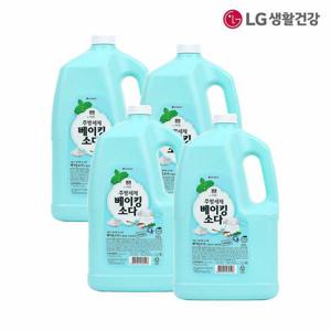 [LG생활건강] [LG생활건강] LG생활건강 퐁퐁 주방세제 베이킹소다  3L 4개