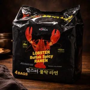 랍스터 불탁 라면 126g x 32개입 (1박스) (소비기한 2026-09-09)