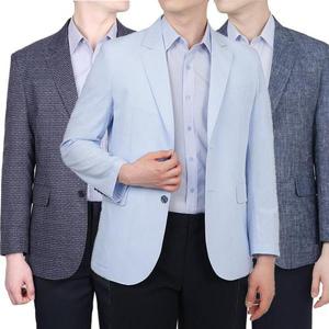 [리빌모아]여름 신상품 가볍고 시원한 남성 콤비정장자켓 캐쥬얼자켓