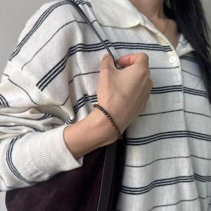 패션염주 호안석 원석팔찌 4mm