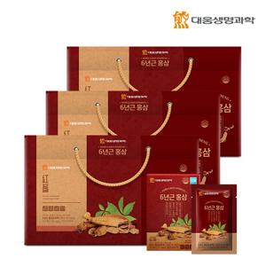 [대웅생명과학] 6년근 홍삼 70ml 30포 3세트