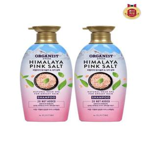 [온더바디]오가니스트 히말라야 핑크솔트 스케일링 샴푸 500ML x 2개