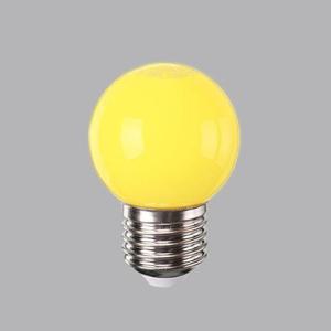 램프 인지구 LED 칼라 1W 옐로우 컬러 전구