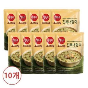 [CJ제일제당]햇반죽 전복내장죽 420g X 10개