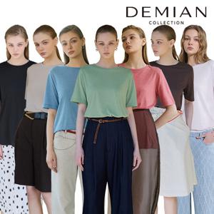 [10%적립][데미안(DEMIAN)]26SS 아뜰리에 유로피안  린넨 블렌딩 썸머 티 에디션 7종
