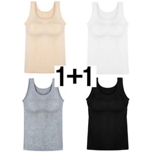 [마이핏]2P세트 브라 캡 나시 브라탑나시 모달소재 노와이어브라