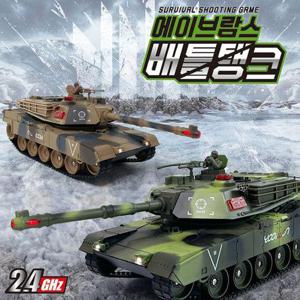 [토이스타일]유앤원 에이브람스 배틀탱크 RC 무선조종 장난감