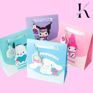 산리오 서프라이즈 쇼핑백 시나모롤 쿠로미 마이멜로디 포차코