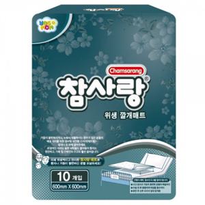 참사랑 위생깔개매트10px10팩 환자용 깔개시트 환자용
