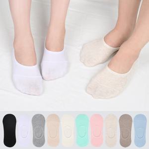 [발장난양말] 남여 벗겨짐NO 무지 페이크삭스 10켤레 실리콘덧신