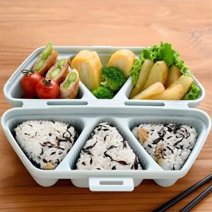 삼각김밥틀 6구 삼각몰드 블루 주먹밥 만들기 통 오니기리 유아원 소풍 도시락 틀 K721