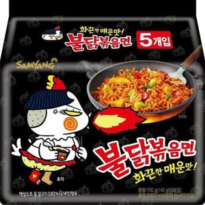 [삼양]삼양 불닭볶음면140g x5 무배 (9147160)