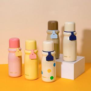 홀로홀로 밀크 텀블러 보온보냉병 510ml(화이트, 브라운, 핑크, 옐로우, 도트 color 택1)