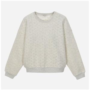 써스데이아일랜드 올오버 자수 패턴 스웻셔츠 T262MST135W