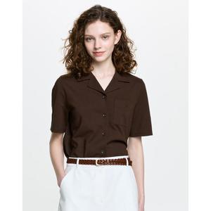 헤지스레이디스 [26SS] [HSTS-6B302] 헤지스레이디스 피케조직 셔츠형 반팔 폴로 가디건