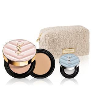 입생로랑 [4월/SSG단독] 메쉬 핑크 쿠션&리필 세트(+블러쿠션 미니어처+미니 파우치)