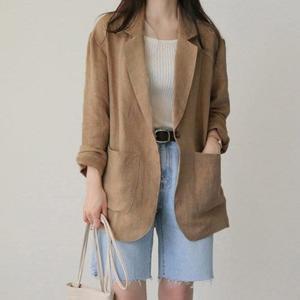 여성 셔츠형자켓 봄 여름 가을 가벼운 무지 자켓 셔츠