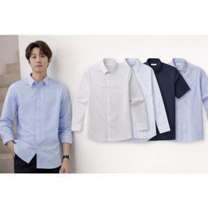 프로젝트엠 여름 긴팔 반팔 남녀 코튼셔츠 찰랑셔츠 4종 택1
