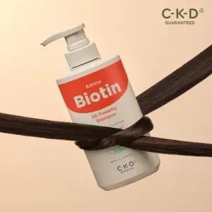 CKD 아미노비오틴 올파워풀 샴푸 500ml / 탈모 증상 완화+뿌리 볼륨감 (정가 20,000원)