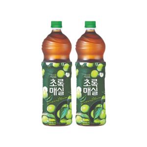 웅진 초록매실 1.5L 4개