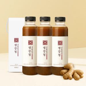 [헤밀레 공식] 김소형 물 한방울 넣지 않은 국내산 생강청 500ml_3병