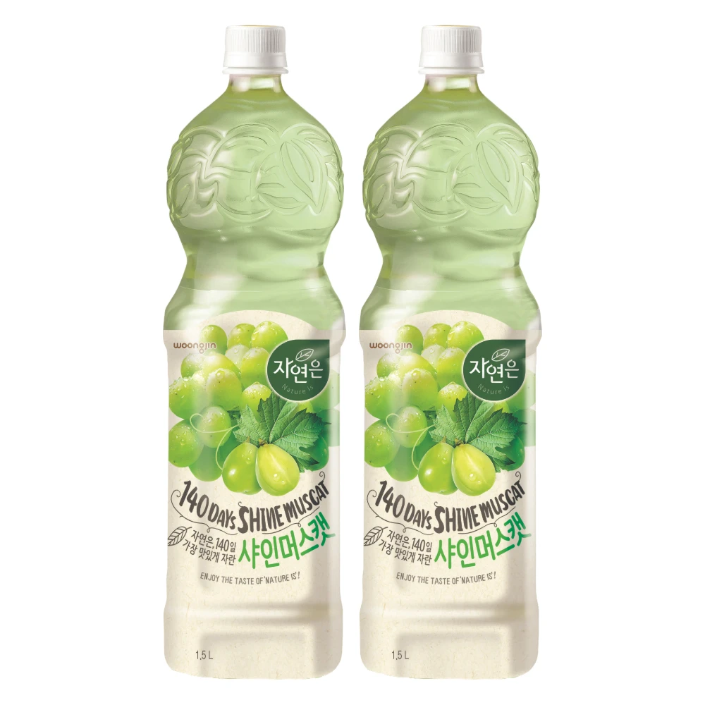 웅진 자연은 샤인머스켓 1.5L 4개