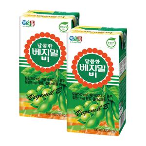 베지밀 두유 달콤한B(비) 190ml 24팩