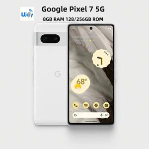 구글 픽셀 7 5G 폰 6.3인치 AMOLED 디스플레이 8GB 램 4355mAh 50MP 후면 카메라 고속 충전 NFC 안드로이드 스마트폰 - 리퍼비시 제품