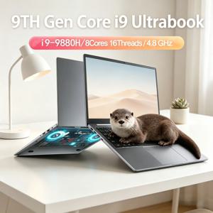 재고 있음 울트라북 15.6인치 인텔 코어 i9-12900H/i9-10885H 윈도우11 프로 2DDR4 2M.2 SSD WIFI5 블루투스 지문인식 노트북