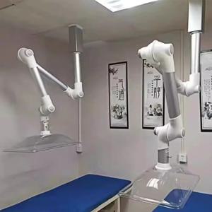 뜸 치료를 위한 실험실 등급 조정 가능한 팔 연기 배출 시스템, 조용한 작동 및 넓은 적용 범위를 갖춘 접이식 덕트 팬