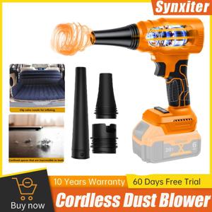 DEWALT 18V 배터리용 브러시리스 무선 에어 블로워 300M/s 휴대용 전동 손풍기 터보 블로워 먼지 제거 도구