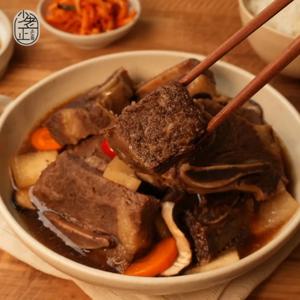 [소노정] 국내산 대가 한우갈비찜 500g x 2팩, 프리미엄 전통 한우 수제갈비찜