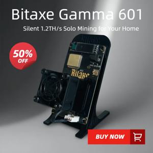 HQminers 공장 직판 Bitaxe Gamma 601 1.2th/s 18W 오픈 소스 비트코인 ​​채굴기 핫 세일