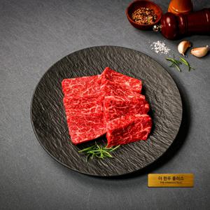 더한우플러스 한우 앞치마살 1등급이상 올리브오일 시즈닝 구이용 200g