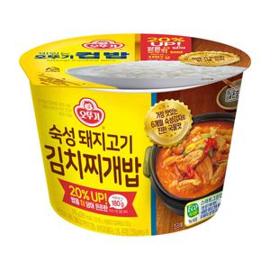 오뚜기컵밥 숙성돼지고기 김치찌개밥 310g