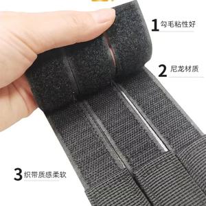 4 Pcs 카트 고정 스트랩 자전거 수하물 스트랩 부록 호버 보드 용 검정색 나일론 부착물