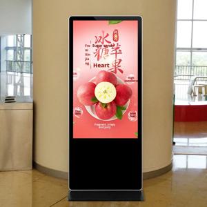 43/55/65인치 세로형 플로어 스탠딩 터치 LCD 디스플레이 광고 홍보 올인원 플레이어 PB500C 블랙/실버