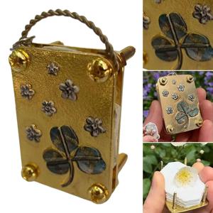 미니 금속 마이크로 플라워 프레스 키트, 컴팩트 DIY 드라이 플라워/식물 프레스 보존 도구, 스크랩북킹, 공예, 애호가 선물용